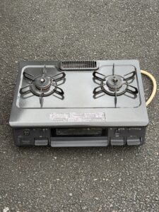 大阪でお引き取りした2口ガステーブル